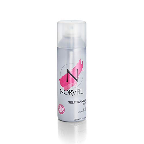 Norvell Sunless Self Tanning Mist - Airbrush Spray Tan Solution with Bronzer ...