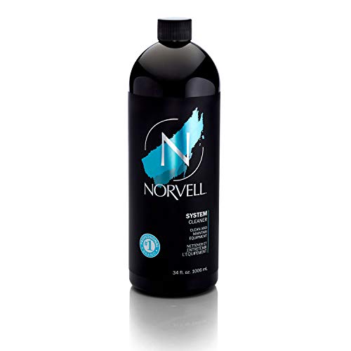 Norvell System HVLP Gun & Airbrush Cleaner for All Spray Tanning Systems, 34 ...