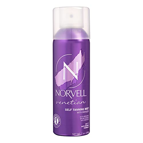 Norvell Venetian Sunless Self Tanner Mist - Airbrush Spray Tan Solution with ...