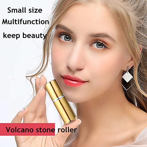 Oil Absorbing Volcanic Face Roller with Makeup Sponge, Oil Control on The Go ...