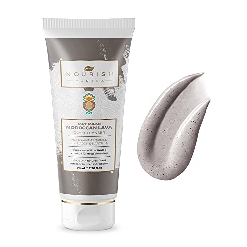 Nourish Mantra Ratrani Moroccan Lava Clay Cleanser for Normal to oily skin - ...