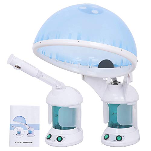 Nova Microdermabrasion Portable 3 in 1 Hair and Facial Steamer W/ Bonnet Hood...