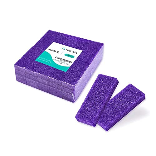 Disposable Pedicure Scrubber Callus Remover Pumice Stone for Foot Care Purple...