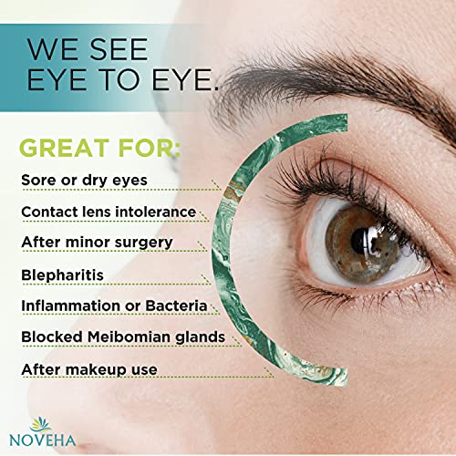 Eyelid and Lash Cleanser - Fast Acting Soothing Formula, Effective Relief fro...