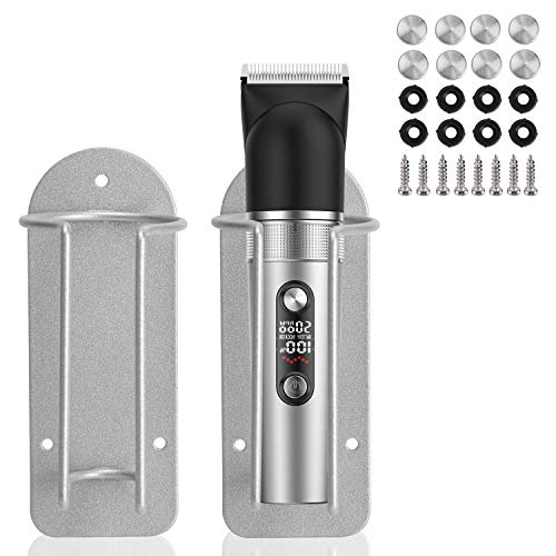 Noverlife 2PCS Electric Clippers Holder for Barber Station, Stainless Steel H...