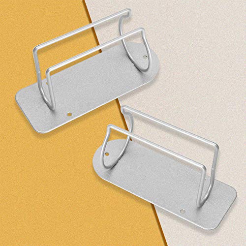 Noverlife 2PCS Electric Clippers Holder for Barber Station, Stainless Steel H...