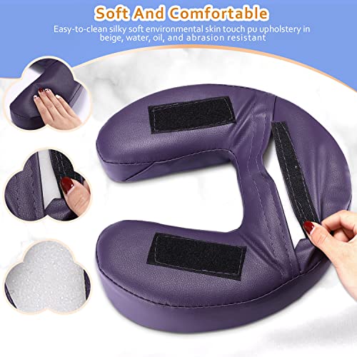 Noverlife Massage Universal Headrest Facial Cushion, Memory Foam Crescent Mas...