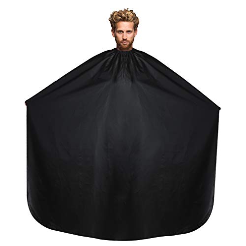 Noverlife Stain & Water Proof Haircut Cape, 67x60" Large Barber Cape for Sham...