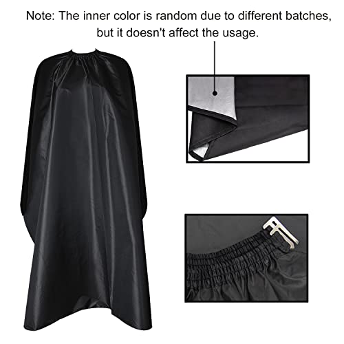 Noverlife Stain & Water Proof Haircut Cape, 67x60" Large Barber Cape for Sham...