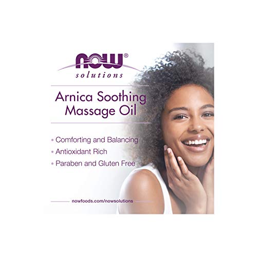 NOW Solutions, Arnica Soothing Massage Oil, Therapeutic and Soothing on Sore,...