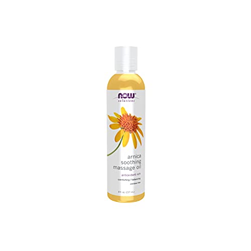 NOW Solutions, Arnica Soothing Massage Oil, Therapeutic and Soothing on Sore,...