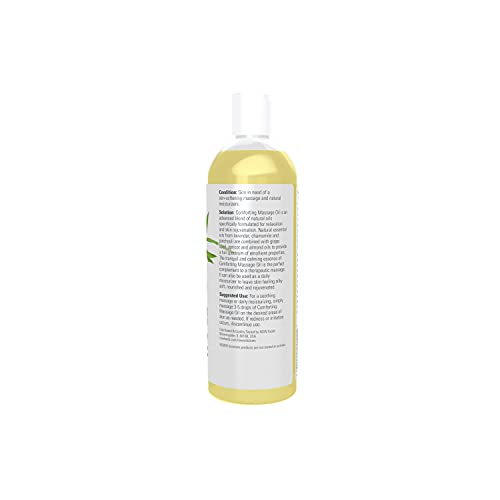 NOW Solutions, Comforting Massage Oil, Vitamin Infused Blend, Soothing and No...