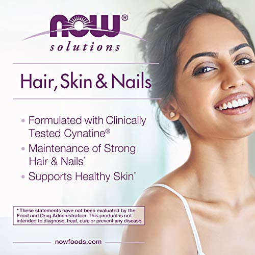 NOW Solutions, Hair, Skin and Nails, Clinically Advanced, Support with Clinic...