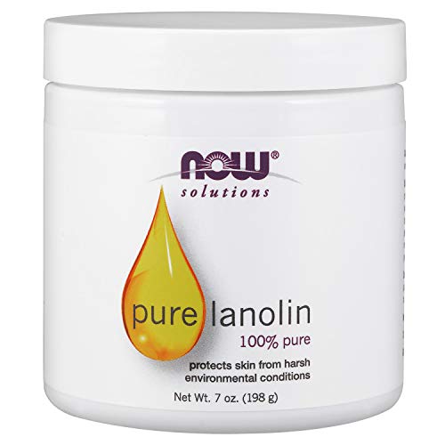 NOW Solutions, Pure Lanolin, Wind and Harsh Environment Skin Protectant, Thic...