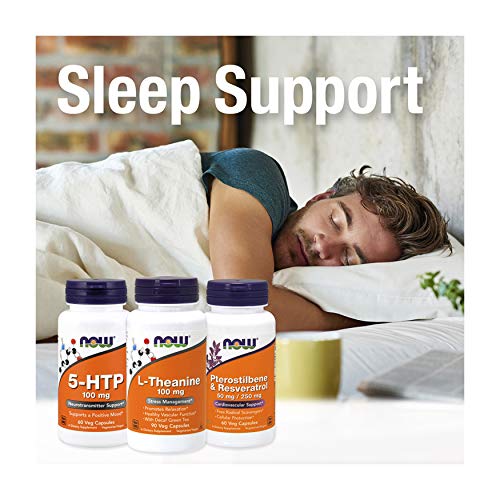 NOW Supplements, 5-HTP (5-hydroxytryptophan) 100 mg, Neurotransmitter Support...