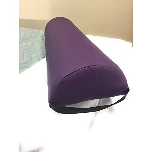NRG Jumbo Half Round Bolster - Extra Large Massage Table and Spa Bed Pillow C...