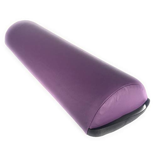NRG Jumbo Half Round Bolster - Extra Large Massage Table and Spa Bed Pillow C...