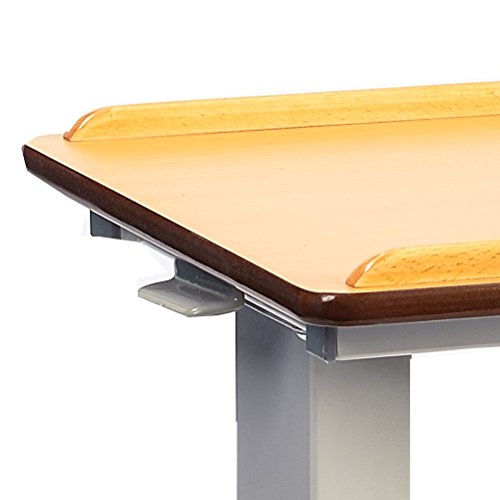 NRS EasyLift Overbed/Over Chair Table Beech N43553 - Standard Base, Extra Low