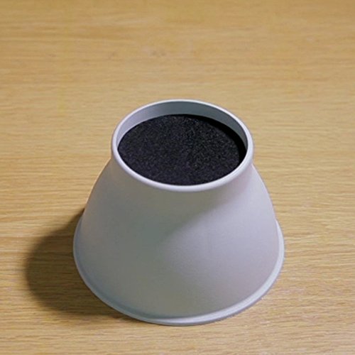 NRS Healthcare Elephant Feet, 9 cm (3.5 Inch) Height - Set of 4