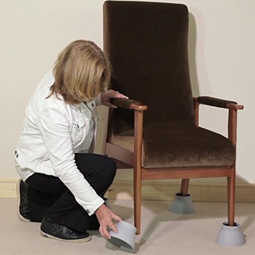 NRS Healthcare Elephant Feet, 9 cm (3.5 Inch) Height - Set of 4