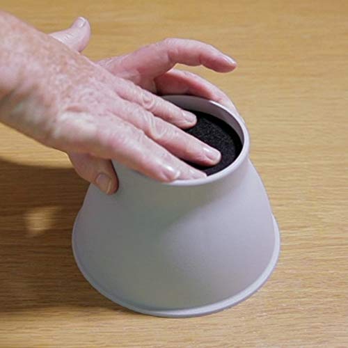 NRS Healthcare Elephant Feet, 9 cm (3.5 Inch) Height - Set of 4