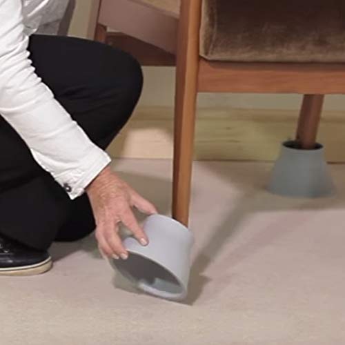 NRS Healthcare Elephant Feet, 9 cm (3.5 Inch) Height - Set of 4