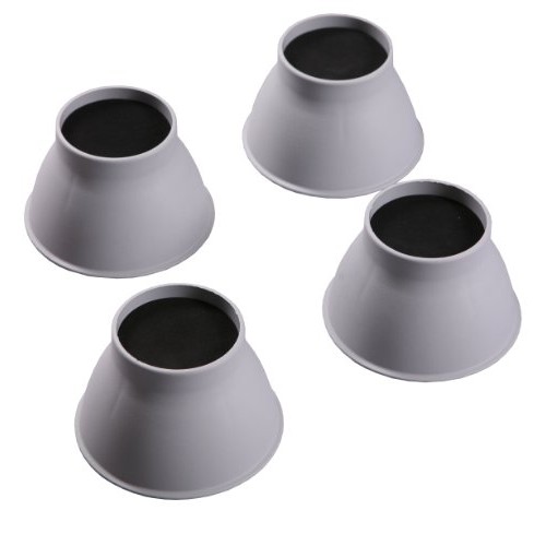 NRS Healthcare Elephant Feet, 9 cm (3.5 Inch) Height - Set of 4