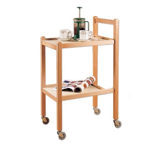 NRS Healthcare Traditional Style Wooden Household Trent Trolley - Large by NR...