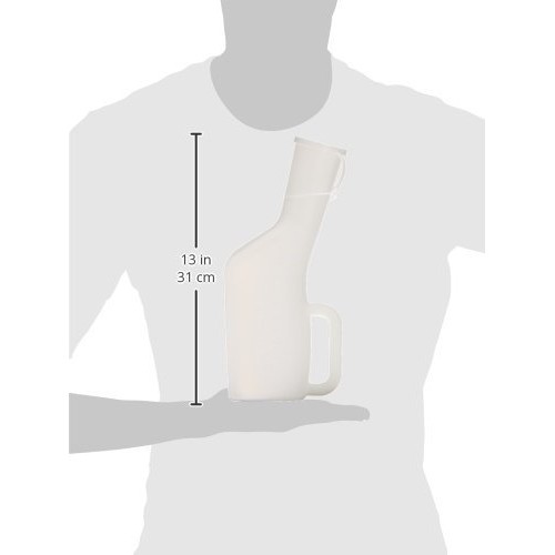 NRS Healthcare M76149 Long Necked Male Urinal