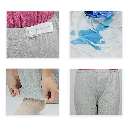 NSZJWD Patient Care Trousers, Urine Incontinence Pants for Elderly Adult, Adj...