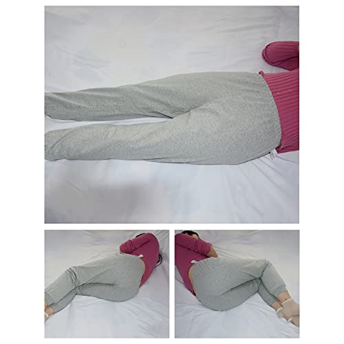 NSZJWD Patient Care Trousers, Urine Incontinence Pants for Elderly Adult, Adj...
