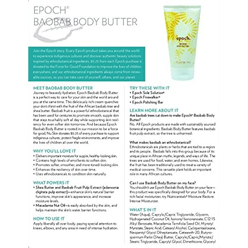 Nu Skin Epoch Baobab Body Butter