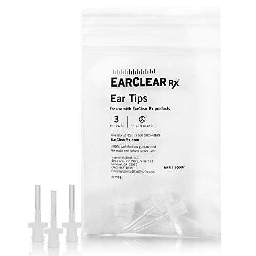 Ear Cleaning Kit by Nuance Medical EarClear Rx - Flexible Tip Kit with Otosco...