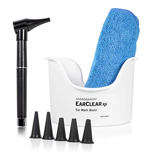 Ear Cleaning Kit by Nuance Medical EarClear Rx - Flexible Tip Kit with Otosco...
