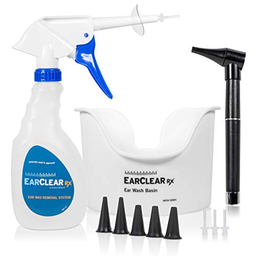 Ear Cleaning Kit by Nuance Medical EarClear Rx Rigid - SELF Earwax Removal ki...