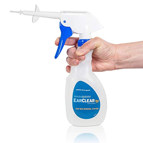 Ear Washing Kit by Nuance Medical EarClear Rx - Rigid Tips for Self Ear Washi...