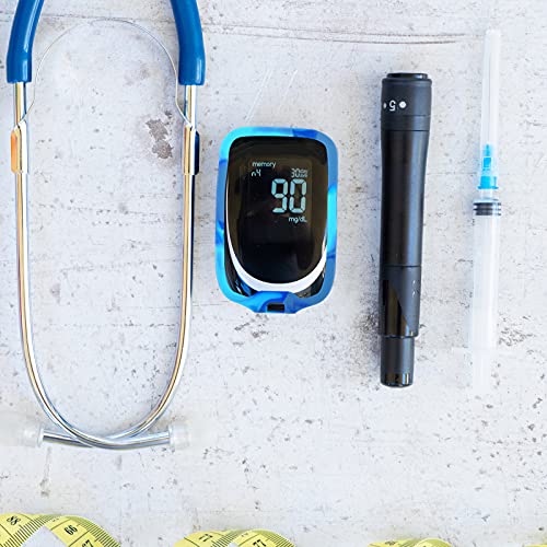 2 Pieces Gel Skin Case Compatible with Freestyle Libre Soft Silicone Cover Co...