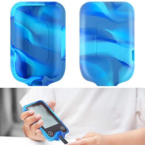 2 Pieces Gel Skin Case Compatible with Freestyle Libre Soft Silicone Cover Co...