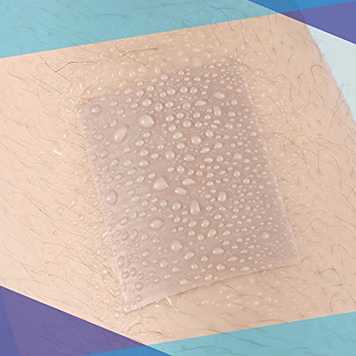 2 Rolls Soft Silicone Tape Easy Tear Gel Tape 1.5 Inch x 1.6 Yard, 1 Inch x 1...