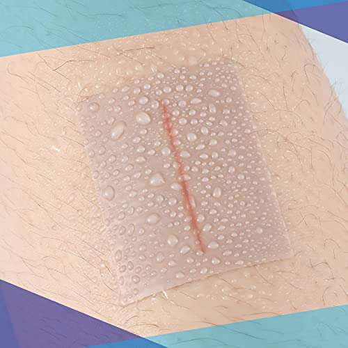 2 Rolls Soft Silicone Tape Silicone Gel Tape Skin Self-Adhesive Bandage Tape ...