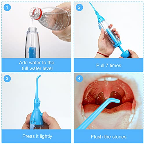 3 Pieces Tonsil Stone Remover Practical Dental Water Jet Flosser Oral Water P...