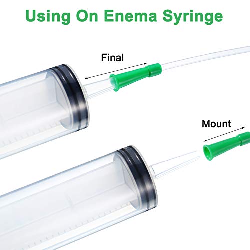 30 Pieces Enema Supplies Replacement Enema Tubings Enema Hose Non-Toxic Enema...