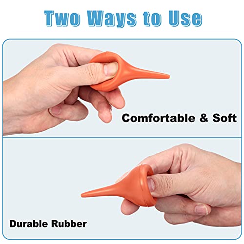 4 Pack Ear Syringe Hand Bulb 60 ml Ear Washing Squeeze Bulb Rubber Suction Sy...