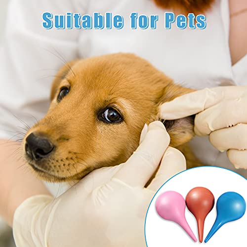 6 Packs Ear Syringe Hand Bulb Ear Washing Squeeze Bulb Ear Cleaning Bulb 30 m...