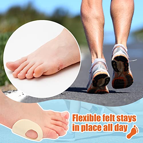 72 Count Soft Foam Callus Cushions Oval Corn Cushion Pads Self Stick Adhesive...