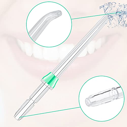 8 Pieces Compatible with Waterpik Replacement Flossers Replacement Tips, Clas...