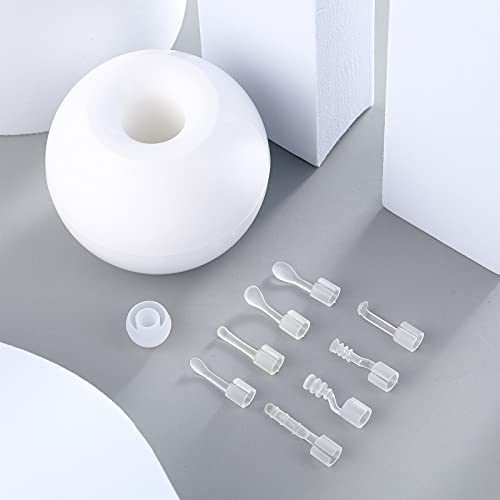 9 Pieces Earpick Spoon Ear Pick Accessories for 3.9mm Diameter Otoscope Inclu...