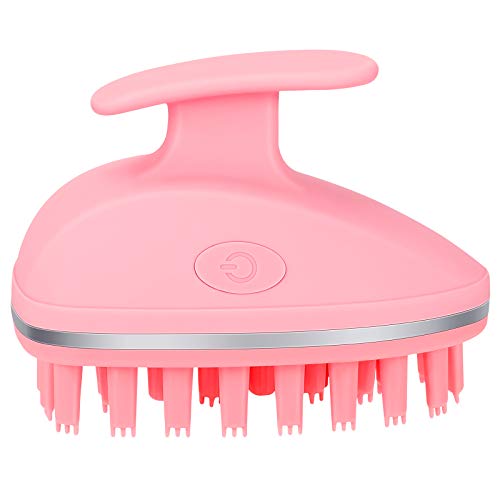 Electric Scalp Massager Comb Electric Hair Shampoo Brush 3 Vibration Modes Re...