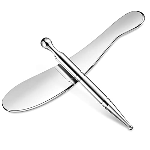 Stainless Steel Deep Tissue Massage Tool Manual Acupuncture Pen Stainless Ste...