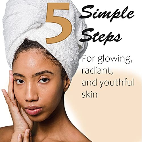 Nuaskin 5-Piece Skin Care Set with Facial Cleanser Toner Lotion Cream - Self ...